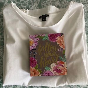 Ann Taylor Factory Ruched T-Shirt (NWOT)